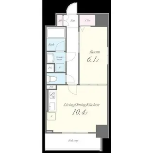 AURUM【7階】の間取り