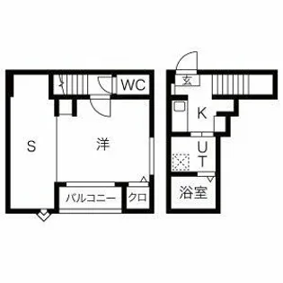 ロレイアム【1階】の間取り