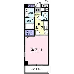 ディライト【3階】の間取り