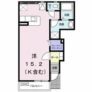ボーエトワール【1階】の間取り