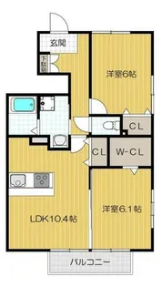 Stella Vita【1階】の間取り