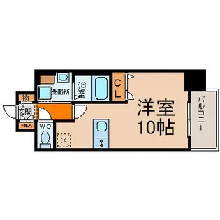 プレサンス丸の内レジデンスII【6階】の間取り