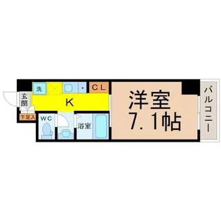 SーFORT神宮南【10階】の間取り
