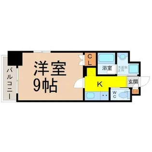 プランベイム大須駅前【4階】の間取り