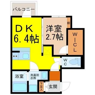 エスリードレジデンス東別院マークス【7階】の間取り