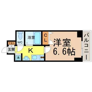 プレサンス千種駅前ネオステージ【4階】の間取り