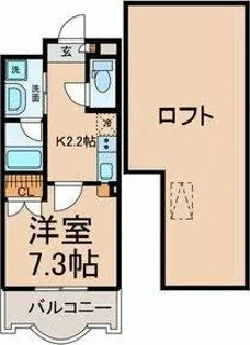 セレス大須【8階】の間取り