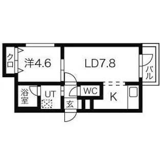 BLAST麻生【303号室】の間取り