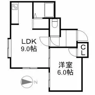 アイコート10【2階】の間取り