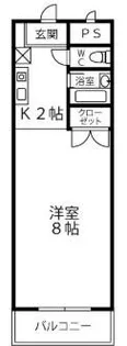 アレックスやしろ【617号室】の間取り
