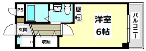 エスポワール【3階】の間取り