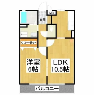 ハウスアムノルデン【3階】の間取り