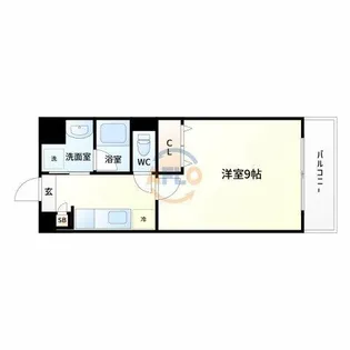 ラ・エスペランサ【3階】の間取り