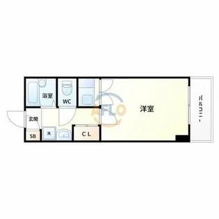 ラパンジール塚本【3階】の間取り