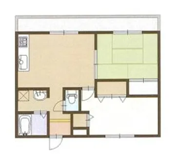 ラブリー姫路英賀保【502号室】の間取り