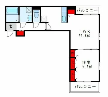 グレイス【3階】の間取り