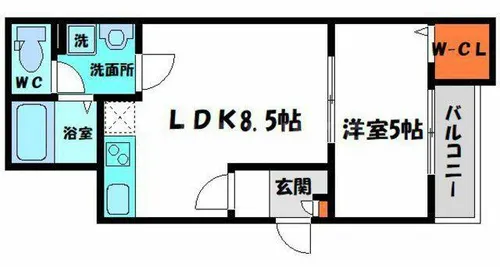 ALEGRIA寿公園東【1階】の間取り