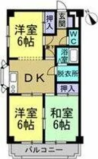 Maison Sakae【506号室】の間取り