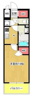 エスリード九条スタシオン【9階】の間取り