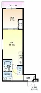 フジパレス高石駅西Ⅱ番館【1階】の間取り