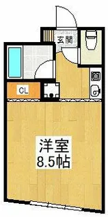 レディースマンションプリンセスⅠ【2階】の間取り