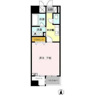 あいさきがけ【13階】の間取り