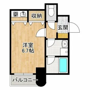 シーズ上町台【2階】の間取り