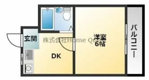 セジュール八戸ノ里【3階】の間取り