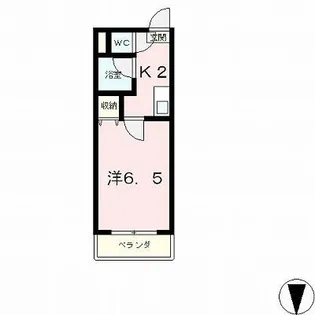 マンションM&M【3階】の間取り