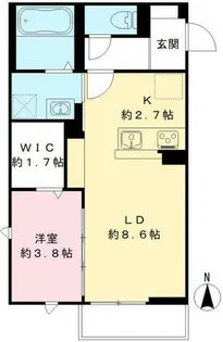 Noir【1階】の間取り