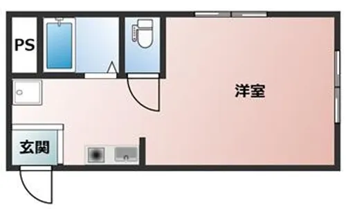 姫西ハイツ【103号室】の間取り