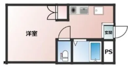 姫西ハイツ【302号室】の間取り