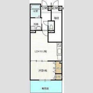 IYO ET UNAMI【1階】の間取り