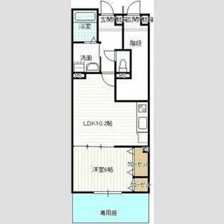 IYO ET UNAMI【1階】の間取り