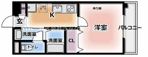 ノヴァンタ大和田【3階】の間取り