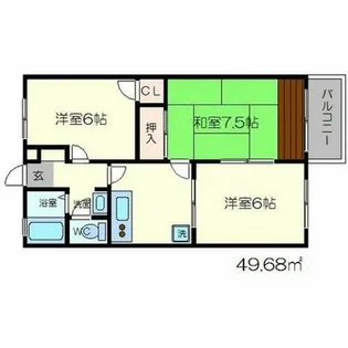 アスティオン【2階】の間取り
