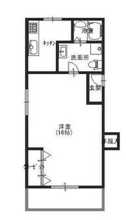 ニゴーマンション【3階】の間取り