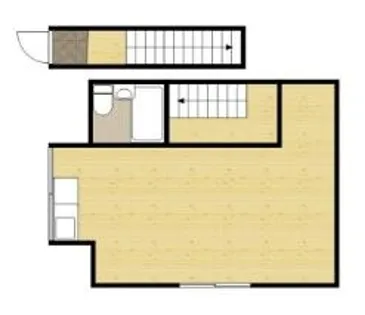 ユニハイツ田村Ⅱ【2号室】の間取り