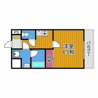 アスキーコート【3階】の間取り