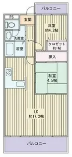 アクティブライフ【302号室】の間取り