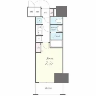 セイワパレス丸の内駅前プレミア【5階】の間取り