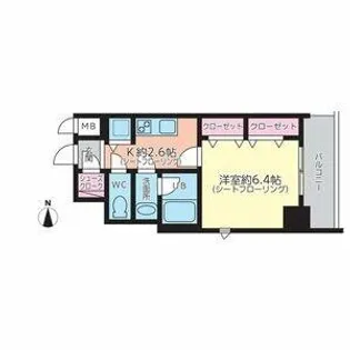 AVANTI atsuta【2階】の間取り