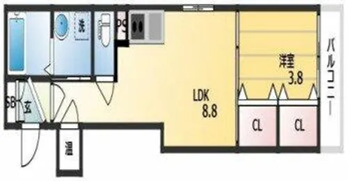 GRANDIR FOREST【1階】の間取り