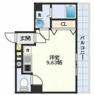 エクセル姫路【10階】の間取り