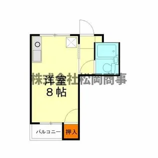 グロリアス杉本【2階】の間取り