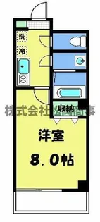 フラッティ龍大南【4階】の間取り