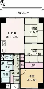 アルコ・ラ・カーサ佃町II(OR)【2階】の間取り