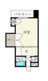 collection中崎Ⅰ【6階】の間取り