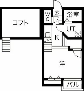 Creo八田参番館【2階】の間取り