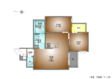 REGALEST廿軒家【3階】の間取り